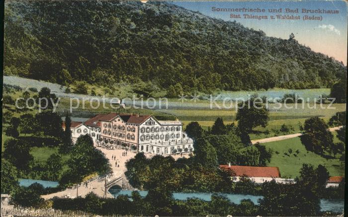 Waldshut-Tiengen Bad Bruckhaus Litho