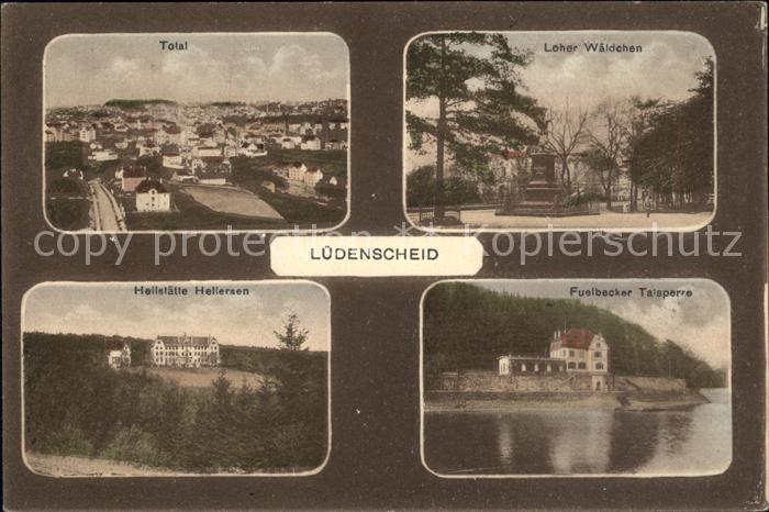 Luedenscheid Heilstaette Hellersen Feulbeckr Talsperre Loher Waeldchen