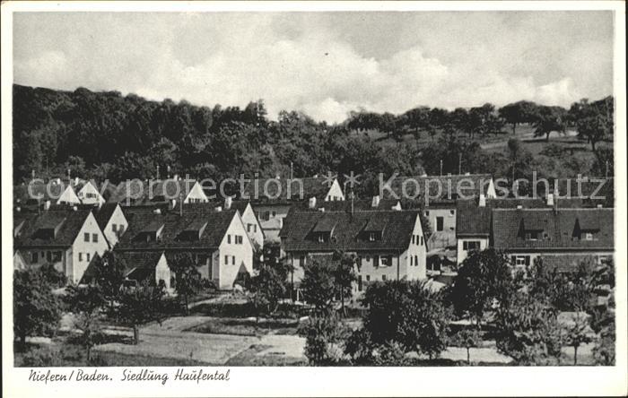 Niefern Siedlung Haufental