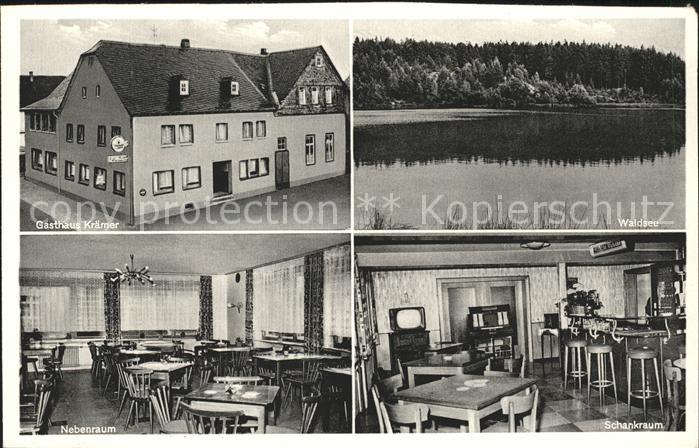 Argenthal Waldsee Gasthaus Kraemer
