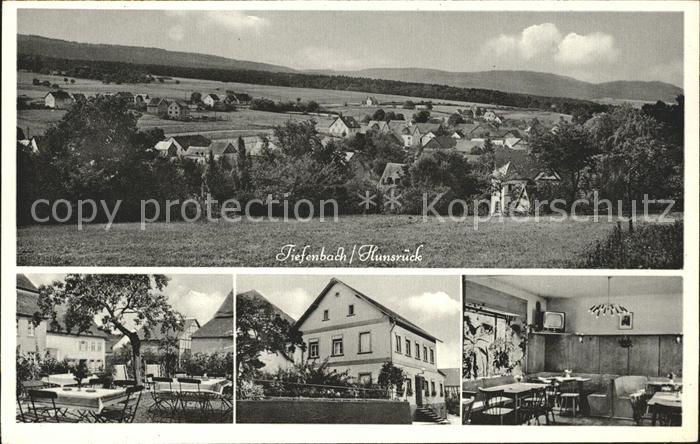 Tiefenbach Hunsrueck Gasthof Wolf