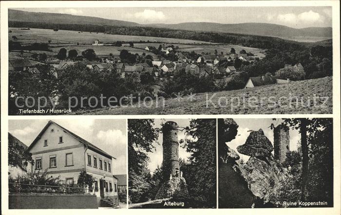 Tiefenbach Hunsrueck Gasthof Wolf