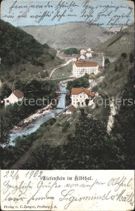 Tiefenstein Albtal Litho