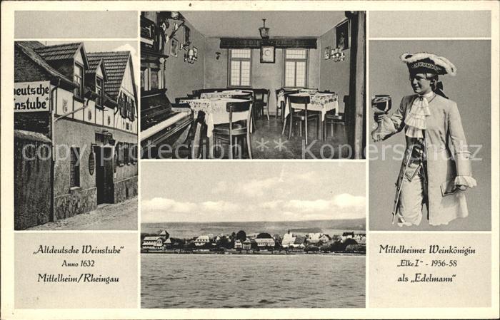 Mittelheim Rheingau Altdeutsche Weinstube Anno