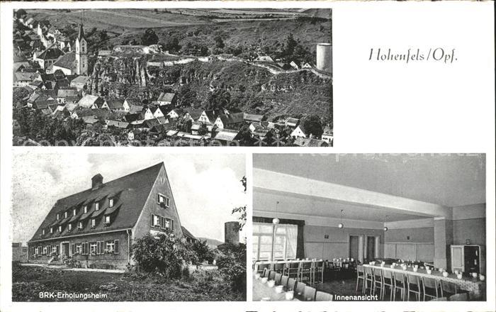 Hohenfels Oberpfalz BRK Erholungsheim Innenansicht