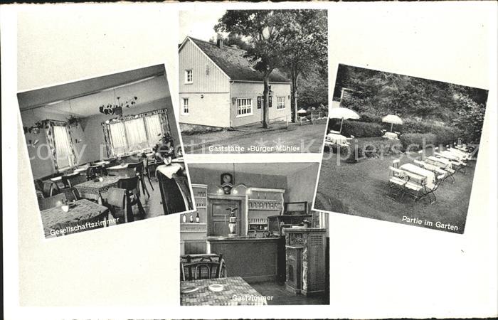 Breckerfeld Gaststaette Ausflugslokal Burger Muehle