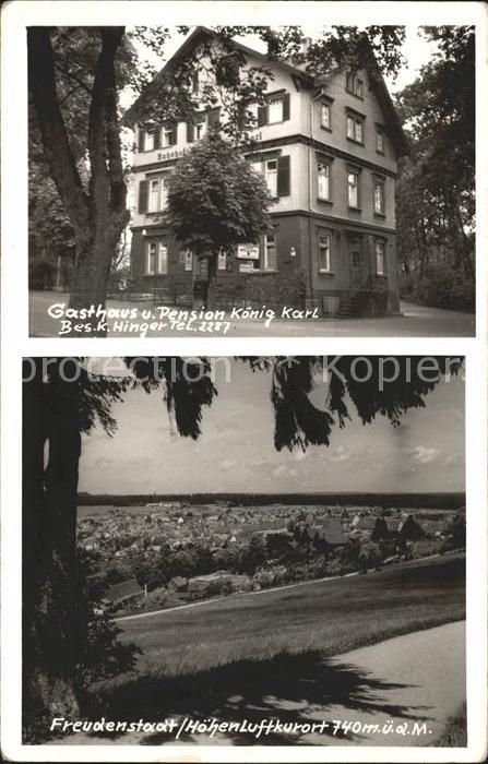 Freudenstadt Gasthaus Pension Koenig Karl