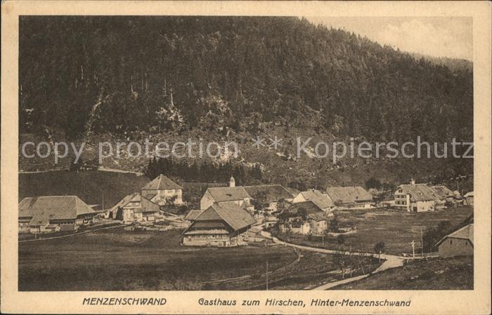 Menzenschwand Gasthaus zum Hirschen