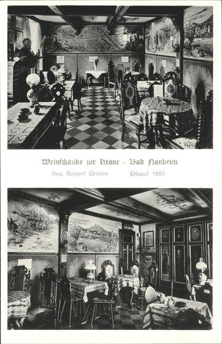 Bad Nauheim Weinschaenke zur Krone