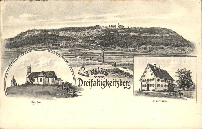 Spaichingen Dreifaltigkeitsberg Gasthaus Kirche