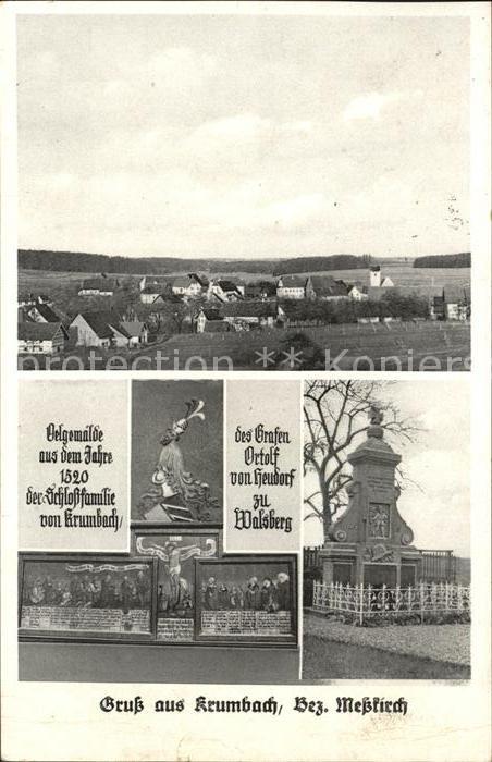 Krumbach Illmensee Grafen Ortolf von Neudorf