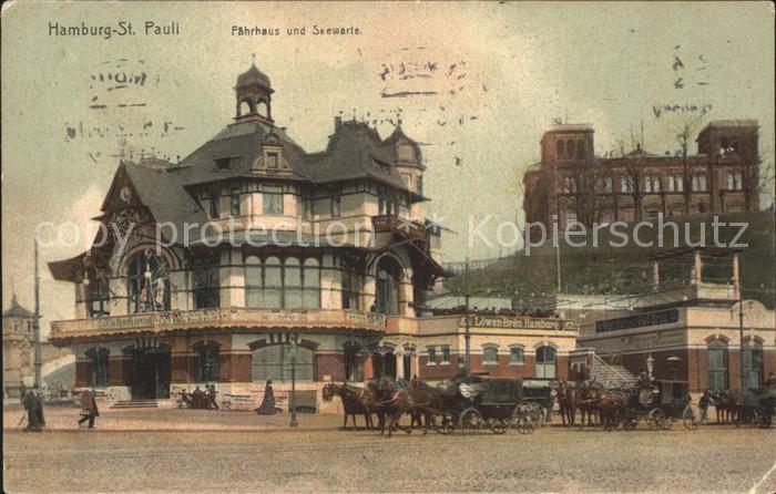 Hamburg St. Pauli Faehrhaus Seewarte
