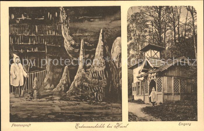 Hasel Baden Hasler Hoehle BW Erdmannshoehle Eingang Fuestenfruft