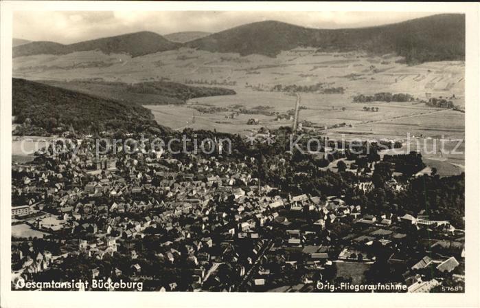 Bueckeburg Fliegeraufnahme