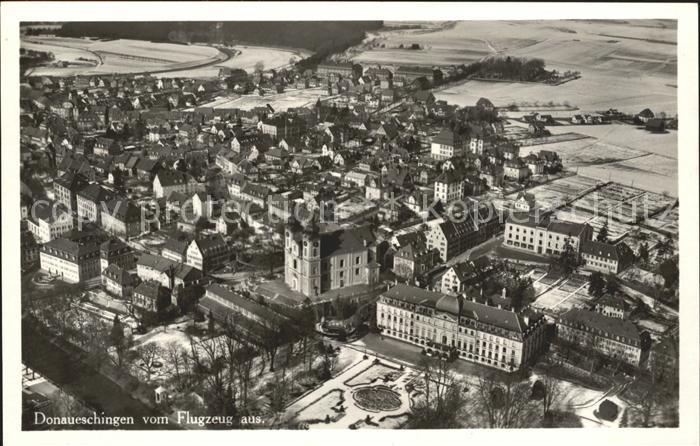 Donaueschingen Fliegeraufnahme