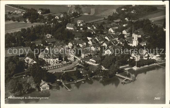 Seeshaupt Fliegeraufnahme Starnbergsee