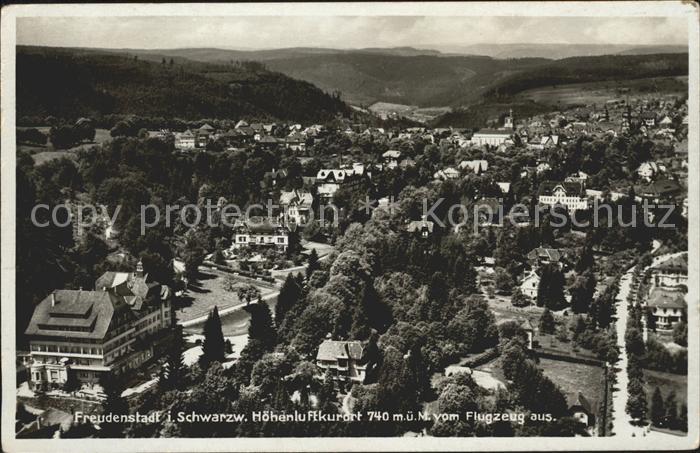 Freudenstadt Fliegeraufnahme