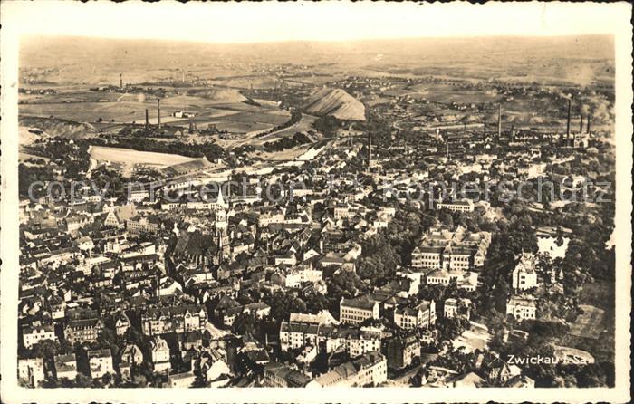 Zwickau Sachsen Fliegeraufnahme NZ3