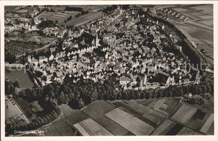 Dinkelsbuehl Fliegeraufnahme