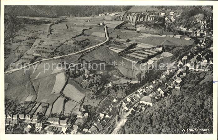 Wieda Fliegeraufnahme Suedharz
