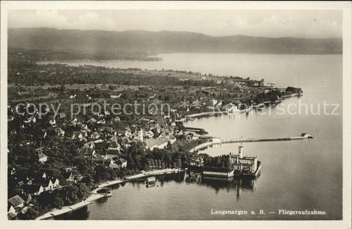 Langenargen Bodensee Fliegeraufnahme