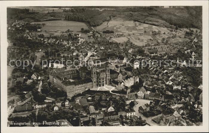 Weingarten Wuerttemberg Fliegeraufnahme