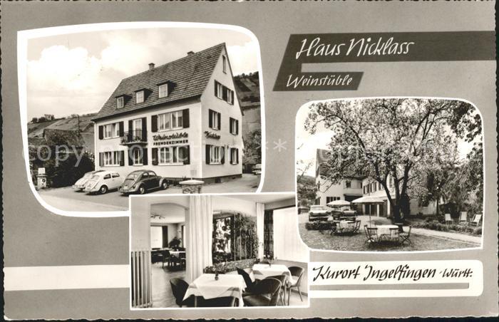 Ingelfingen Haus Nicklass Weinstueble