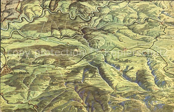 Schwaebisch Hall Heilbronn Mainhardter Wald Kupferzell