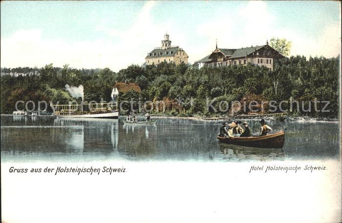 Malente-Gremsmuehlen Hotel Holsteinischen Schweiz Litho