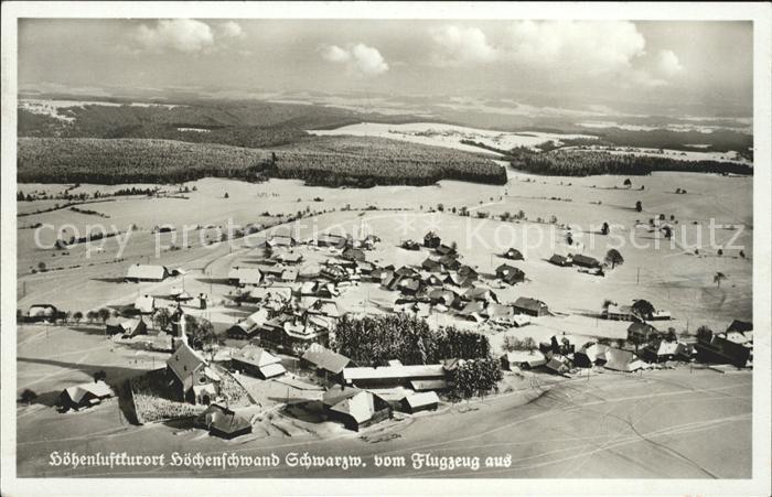 Hoechenschwand Fliegeraufnahme