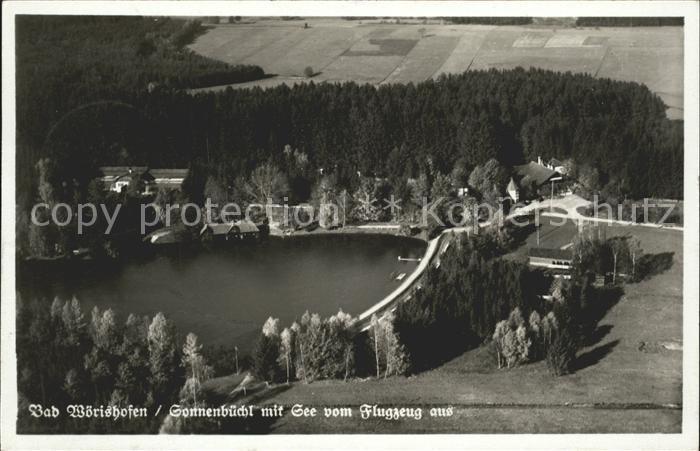 Bad Woerishofen Fliegeraufnahme Sonnenbucht mit See