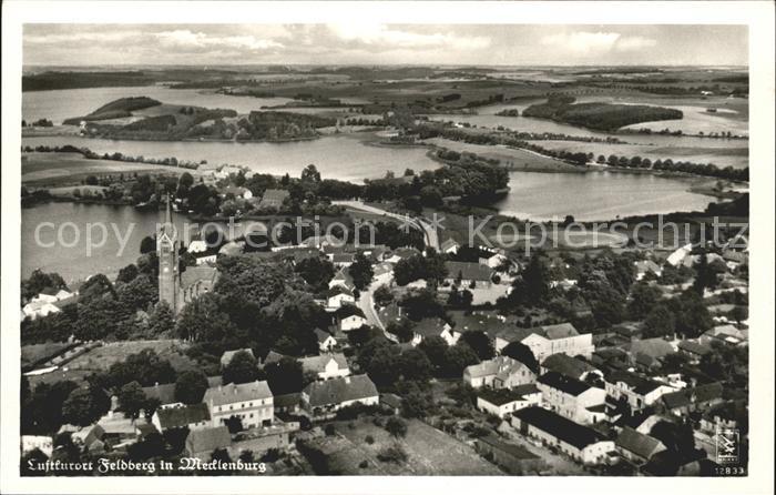 Feldberg Mecklenburg Fliegeraufnahme