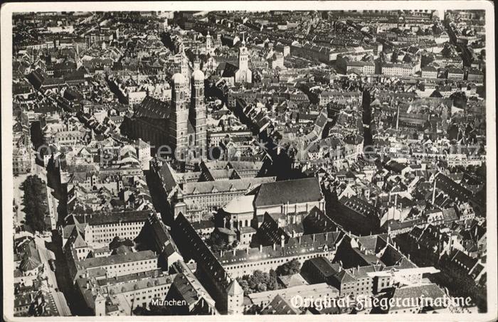 Muenchen Fliegeraufnahme