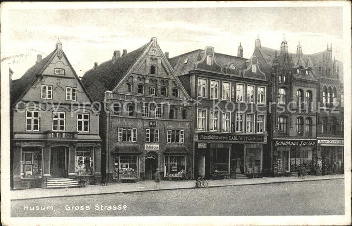 Husum Nordfriesland Bahnpost Gross Strasse