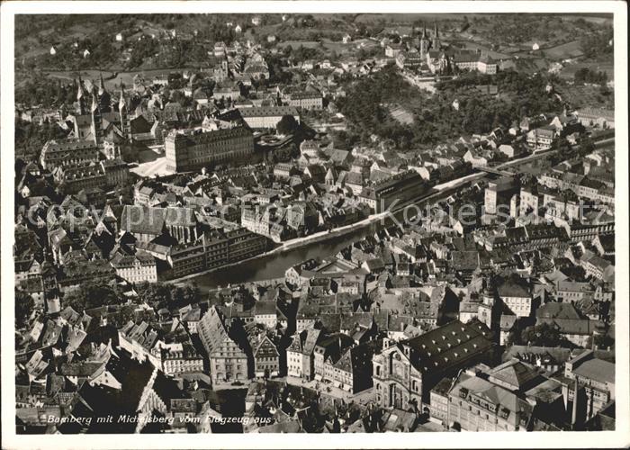 Bamberg Fliegeraufnahme Michelsberg