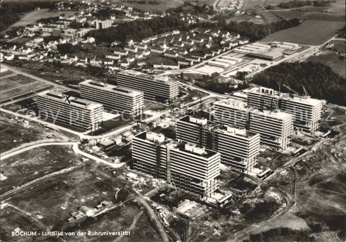 Bochum Fliegeraufnahme Ruhruniversitaet