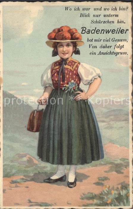 Badenweiler Tracht Maedchen