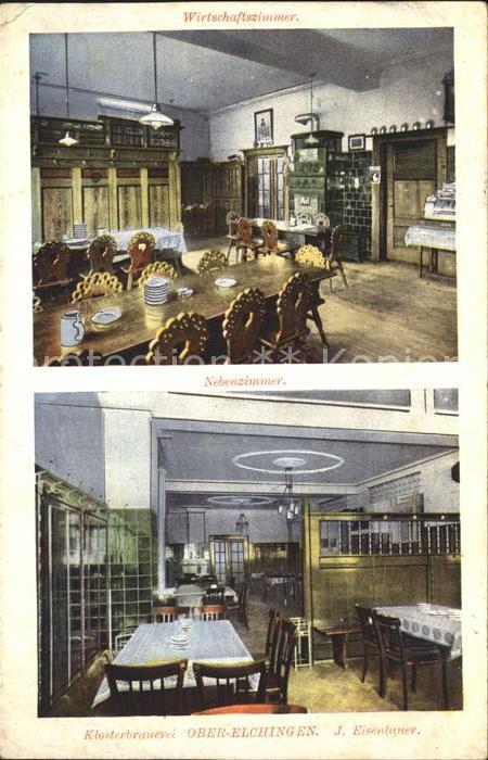 Elchingen Donau Wirtschaftszimmer Klosterbrauerei