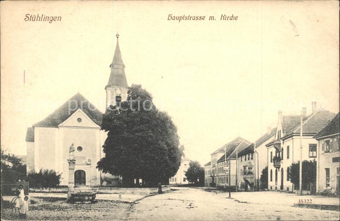 Stuehlingen Hauptstrasse Kirche