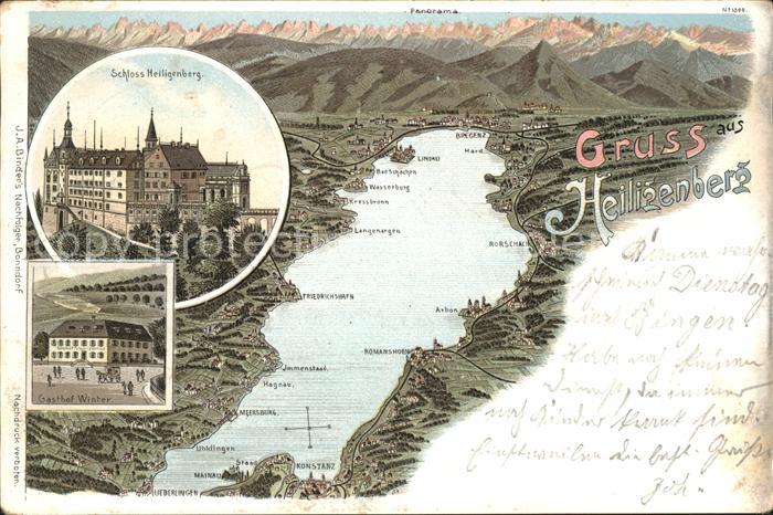 Heiligenberg Baden Panorama Schloss Heiligenberg Gasthof Winter Lindau Konstanz