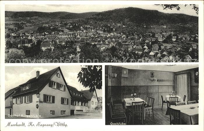 Murrhardt Gasthof Buergersueble