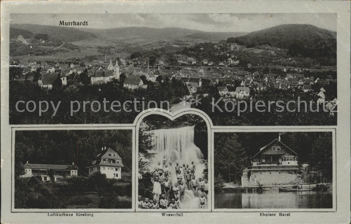 Murrhardt Riesberg Wasserfall Ebnisee Hotel