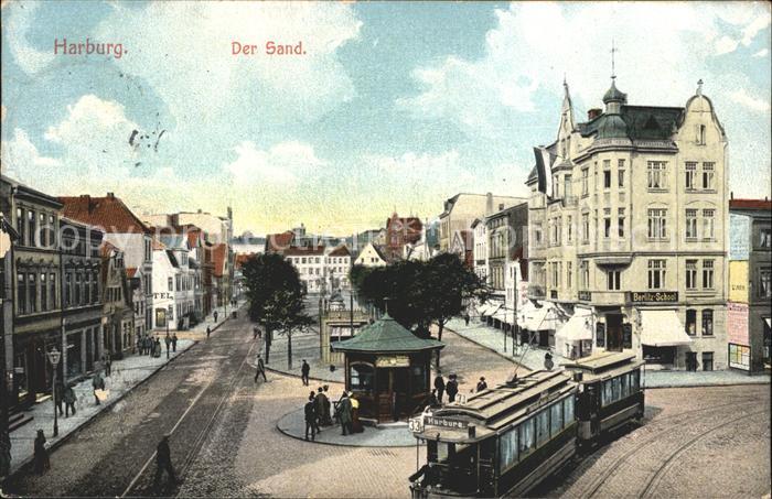Harburg Hamburg Sand Strassenbahn