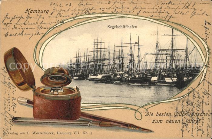 Hamburg Segelschiffhafen Tintenfass