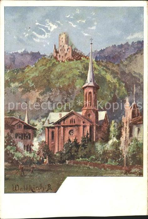 Waldkirch Breisgau Kuenstlerkarte