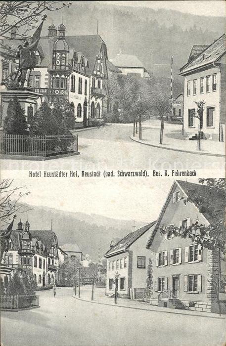 Neustadt Schwarzwald Hotel Neustaedter