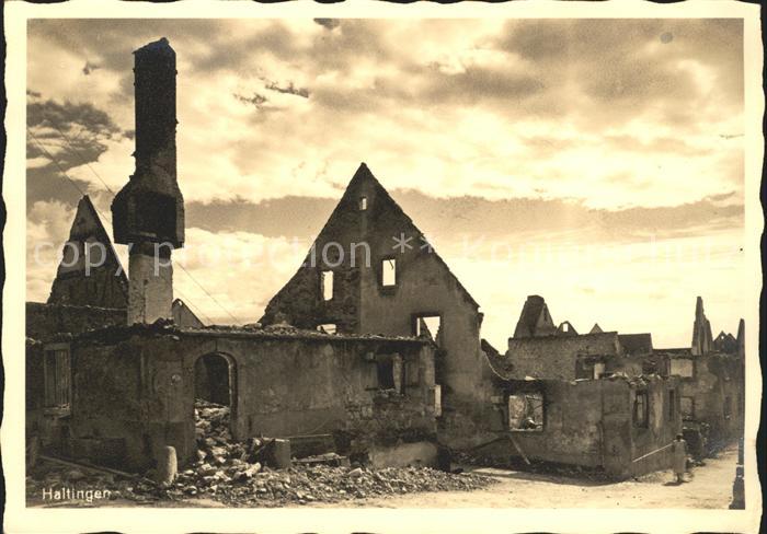 Haltingen Weil am Rhein BW Hausruine