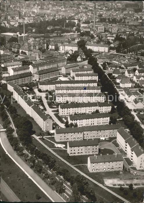 Augsburg Fliegeraufnahme Schwaben