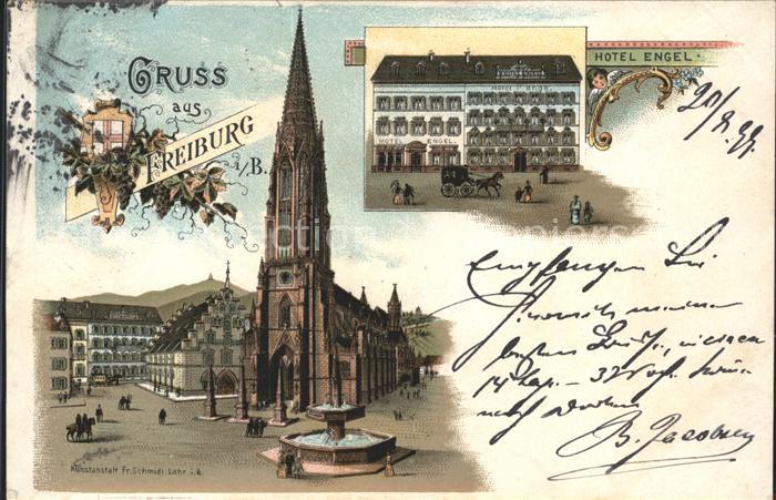 Freiburg Breisgau Kloster Hotel Engel