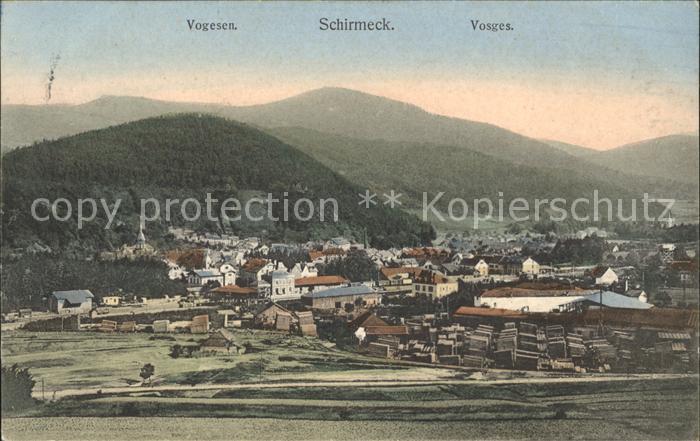 Schirmeck Panorama Vogesen